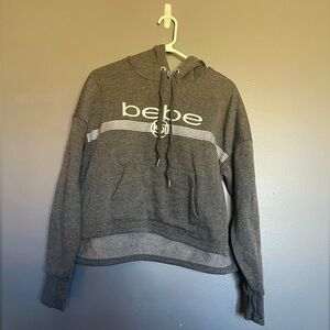 Bebe cropped hoodie